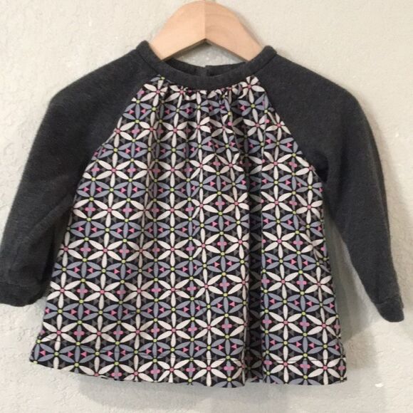 Gap Girls Sz‎ 2T Floral Long Sleeve Blouse - Picture 1 of 9